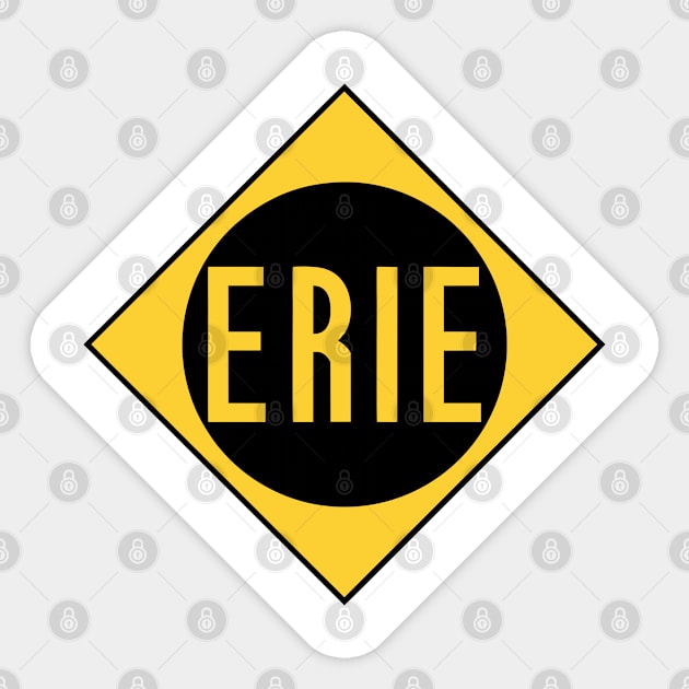 Erie Railroad Sticker by Raniazo Fitriuro